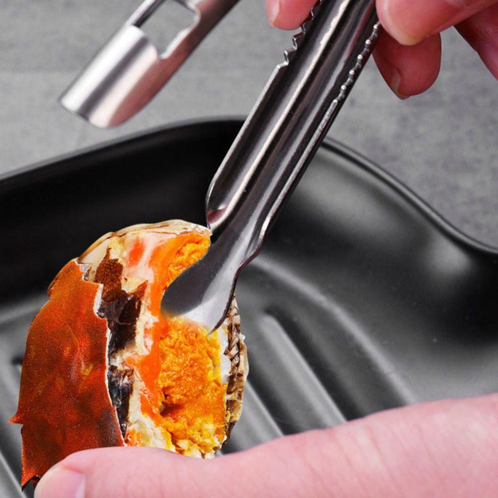 2pcs Rust-free Blood Clam Clip Stainless Steel Crab Opener Durable Nuts Pliers Scallop