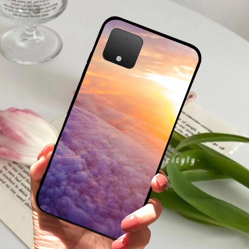 Чехол для Google Pixel 4A 5G Силиконовый Мягкий ТПУ Черный Чехол для Телефона Для Google Pixel 5 XL 5G Защитный Fundas Чехлы Роскошный Coque