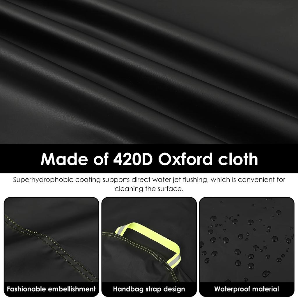 BBQ Grill Cover Outdoor Gas Grill Cover Anti-Dust Waterproof Barbecue Charcoal Grill Cover Tear Resistant Barbecue Accessories