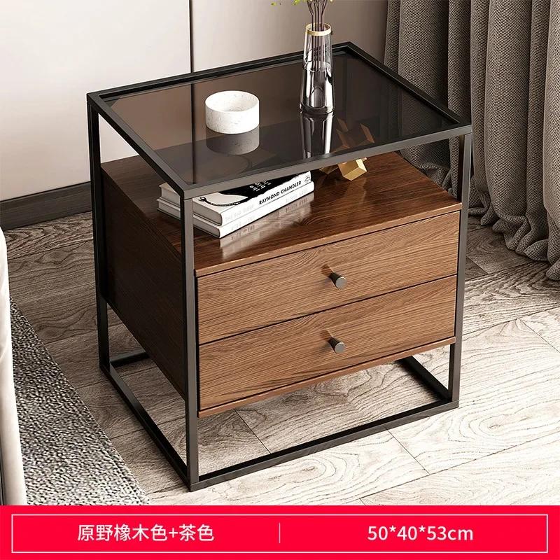 Luxury Bedside Nightstands Modern Wooden Italian Drawers Minimalist Nightstands Table Tall Aesthetic Bedroom Furniture