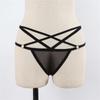 Summer Sheer Bandage Transparent G-string Thongs Underwear Sexy Lace Panties Elastic Straps