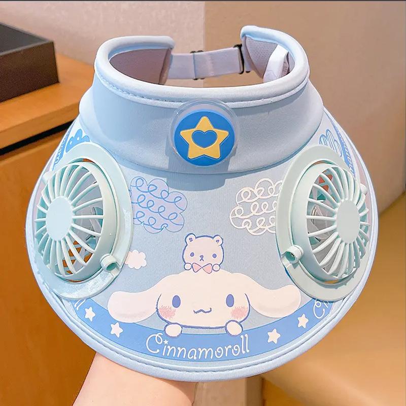 New Summer Fan Hat Adult Sun Hat Outdoor Leisure Sports Sun Protection Top Hat