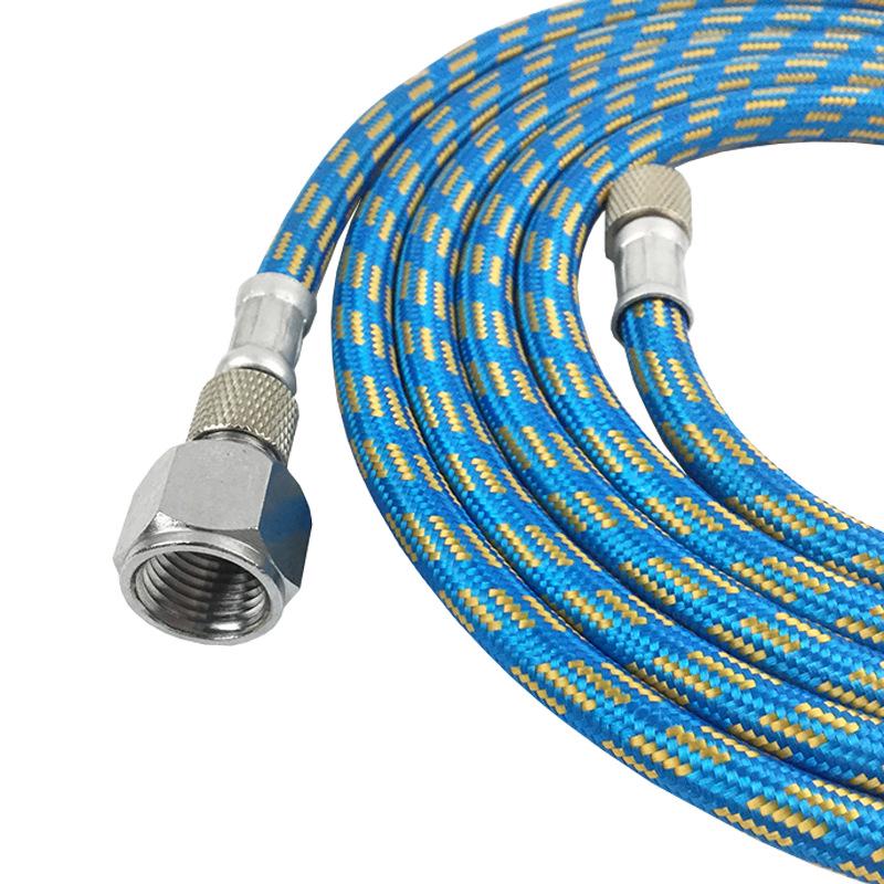 Model Painting Airbrush Hose - 1.8m Air Compressor Connection with 1/8 to 1/4 Adapter