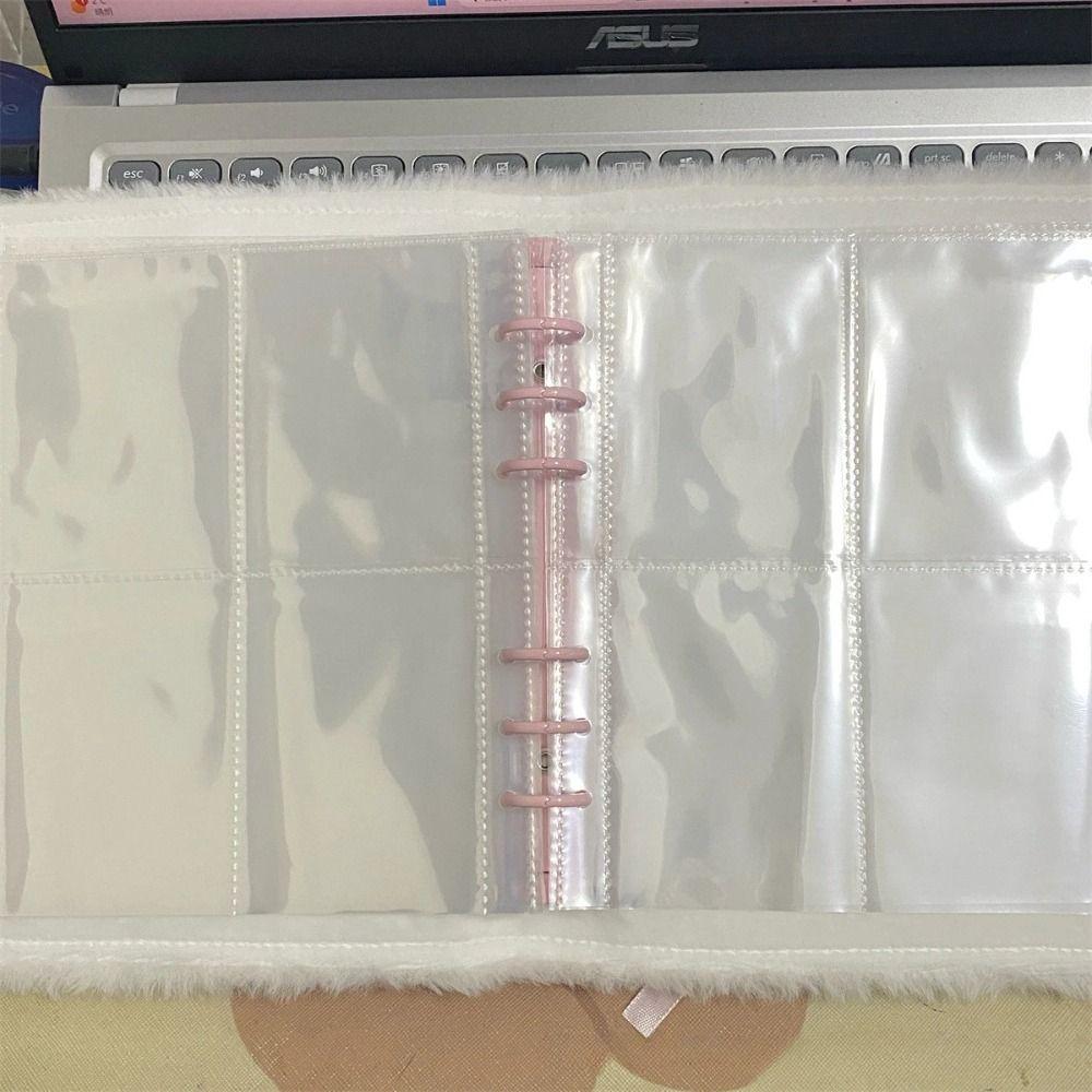 Star Pattern Photo Album Binder Photocard Holder INS 3-inch Small Card Storage Stationery