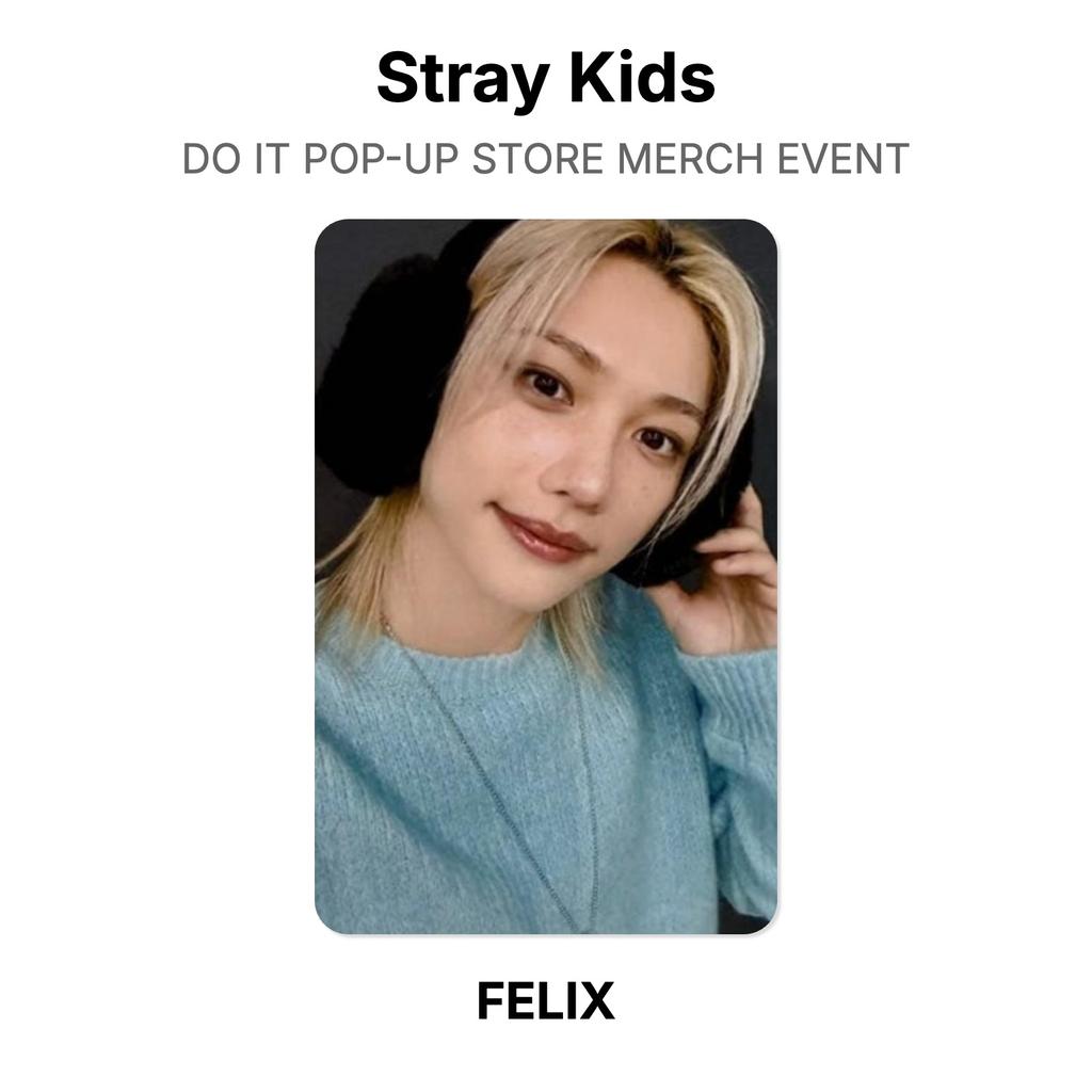 Stray Kids DO IT POP-UP STORE МЕРЧ-СОБЫТИЕ Официальная фотокарточка
