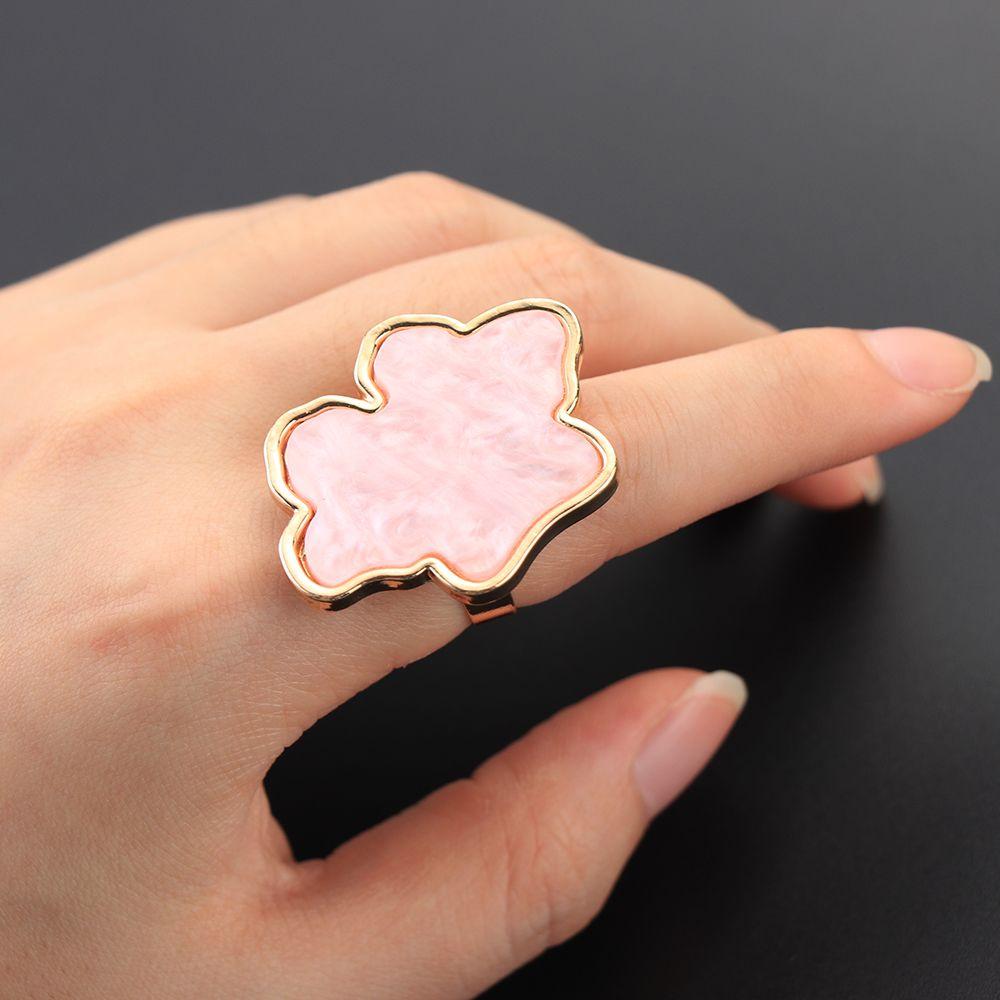 Shelf Display Rack UV Gel Polish Pigment Holder Finger Ring Plate Nail Art Palette Painting Palette