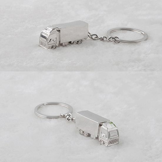 Милый металлический грузовик, грузовик, автомобиль, брелок для ключей, брелок, креативный подарок, прекрасный брелок KTY
