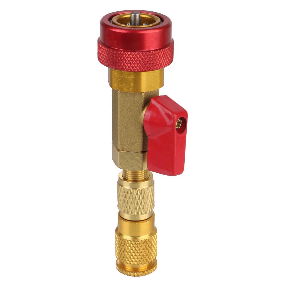 Инструмент для высокого и низкого давления, предохранительный адаптер, заправочное соединение, медный клапан R340A, ремонт кондиционеров и фторидный холодильный инструмент