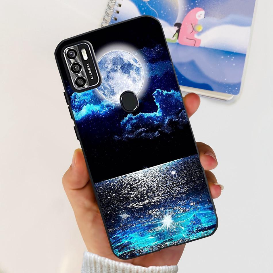 Для ZTE Blade A7s 2020 Чехол Zte A7020 Blade A7s 2020 Модный Крутой Рисунок Черный Силиконовый Мягкий Чехлы для Телефона