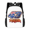 Рюкзак Джека Миллера № 43 Горячая Распродажа Daypack Большая Вместимость Детский Рюкзак для Книг Школьная Сумка Наплечные Сумки для Мужчин Женщин