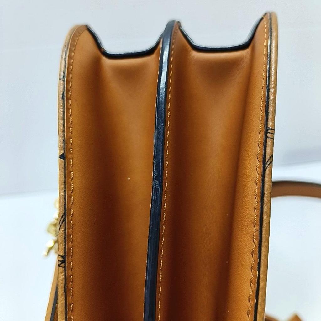 [Pre-Owned] Pasetia Visetos Monogram Coated Canvas Crossbody Bag - Very Good #185V7ZX