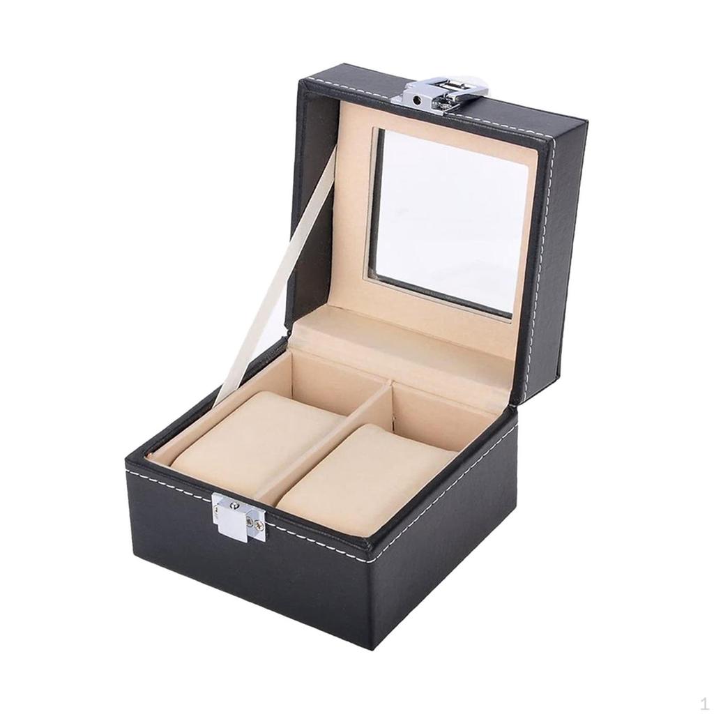 Timepiece Storage Box: Elegant Wooden Organizer for Watches and Jewelry