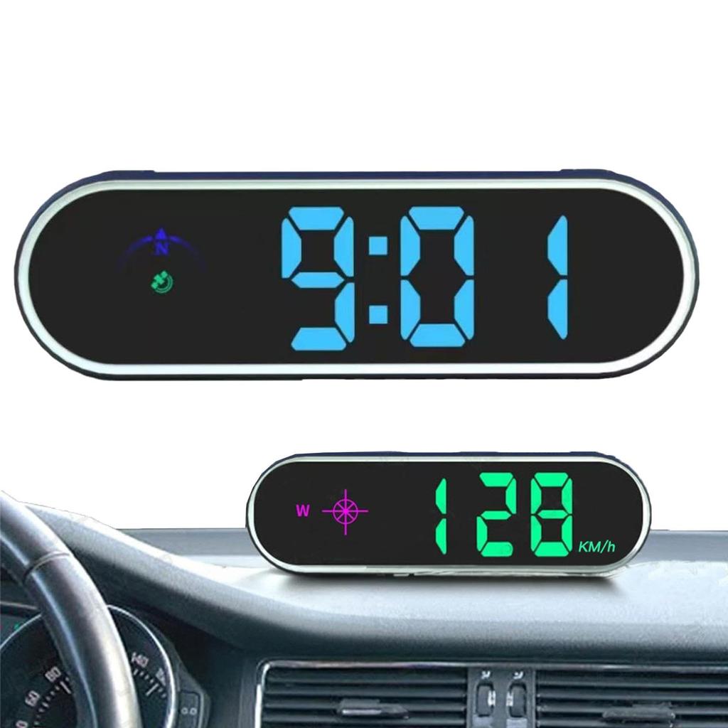 Дисплей спидометра автомобиля, HUD GPS спидометр для автомобиля | LCD дисплей HUD Plug and Play