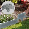 20PCS Plastic  Border Edging Garden Grass Edge Fence Wall