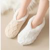 Напольные носки, Плюшевые, Утолщенные, Теплые носки, Женские, Домашние, Противоскользящие, Грелки для ног, Шерстяные носки