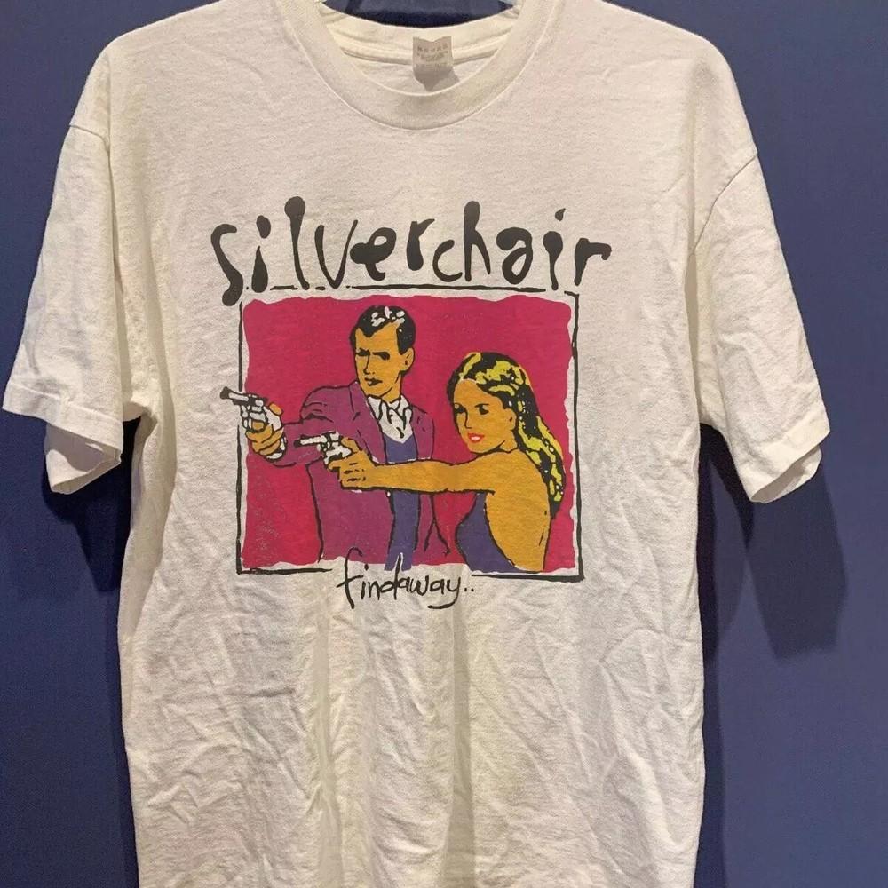 Футболка группы Silverchair Silverchair Белая Унисекс Футболка Мужская Женская S5XL Унисекс Футболка