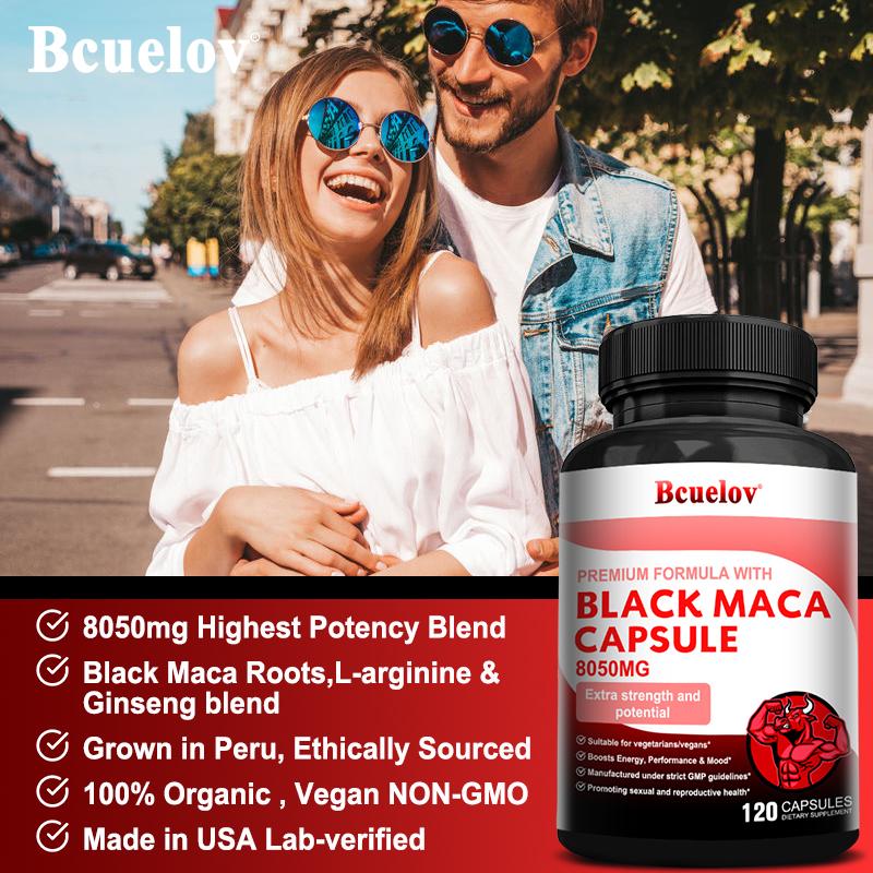 Bcuelov Heimaka Capsules Boost Energy and Maintain Reproductive Health 120 Vegetarian Capsules
