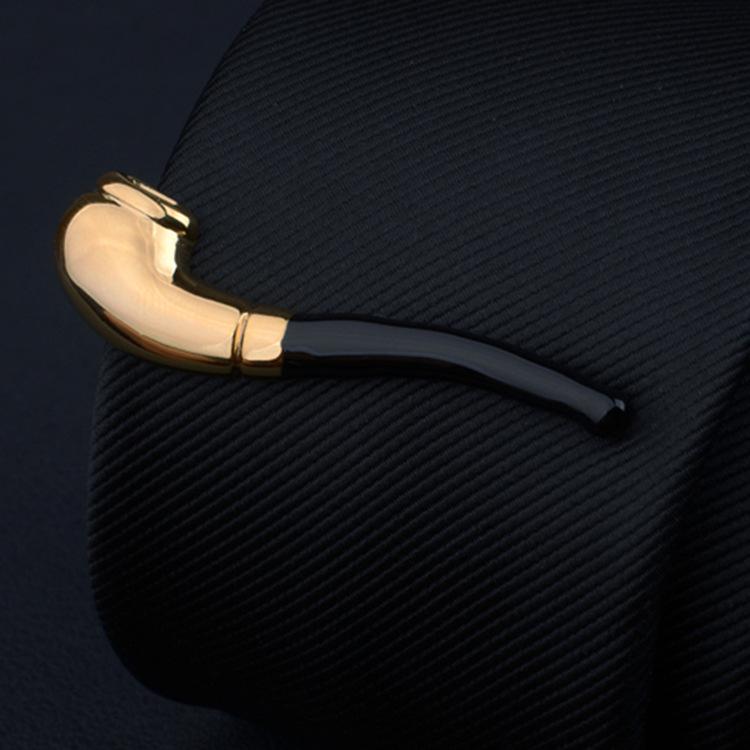 Мужской серебряный зажим для галстука: Элегантный бизнес-аксессуар