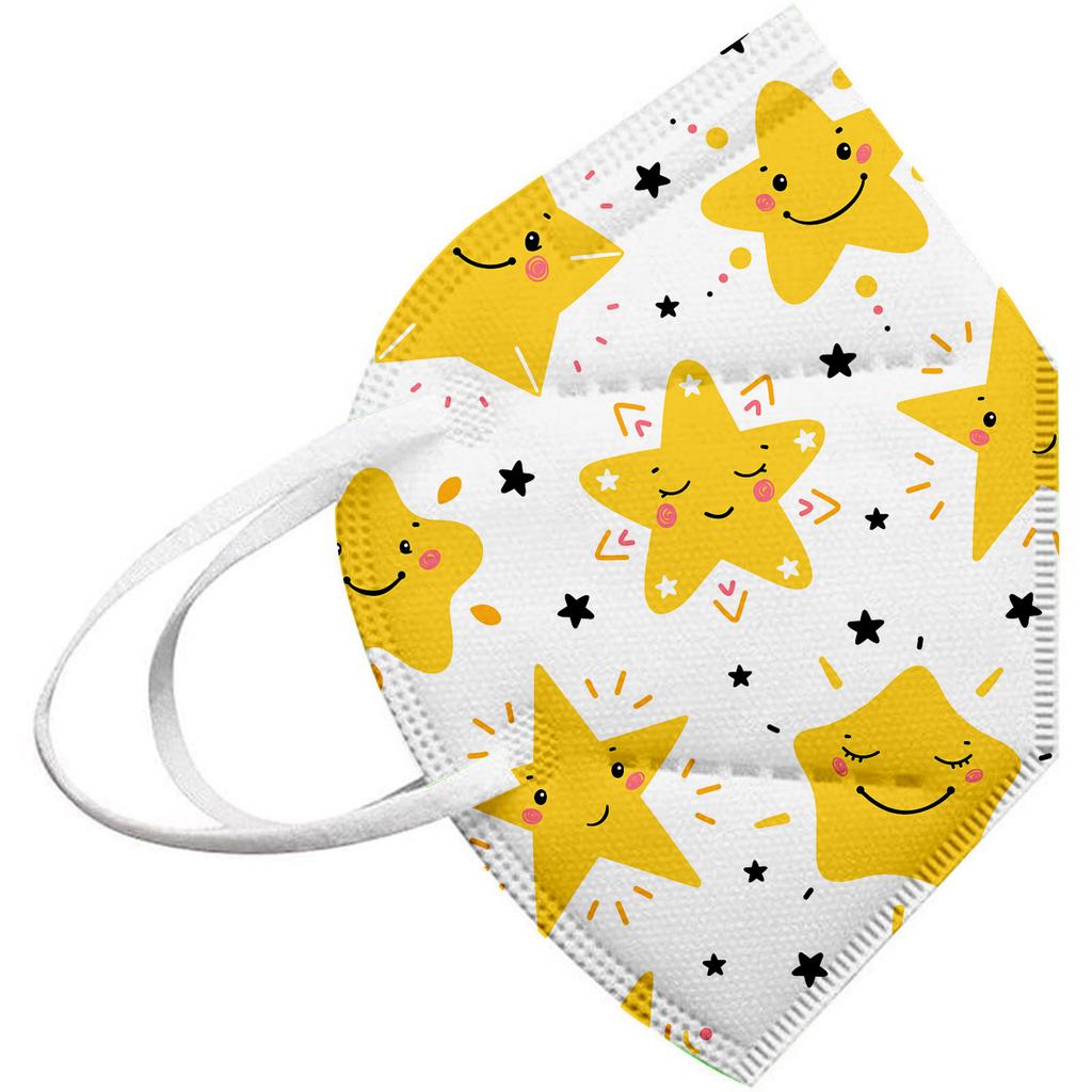 Children's Fruit  Series Printed Face Mask 5-layer Daily Protective Breathable Face Mask