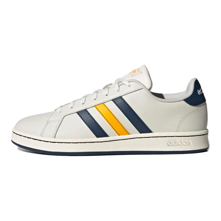 Adidas Neo Grand Court 'White Blue Yellow' Sneakers FY8195
