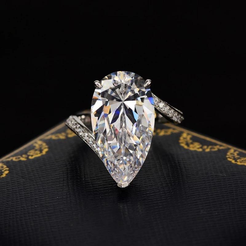 Новые элегантные женские обручальные кольца с кубическим цирконием и кристаллами CZ, простые стильные аксессуары, эффектные ювелирные изделия высшего качества