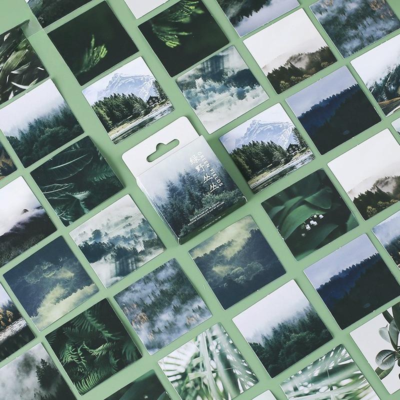 Милая наклейка с кошкой, креативная наклейка с изображением черного котенка Kawaii, играющего с милой канцелярской наклейкой для декоративного альбома своими руками