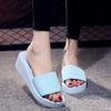New Summer Women's Shoes Sandals Women, Fashionable and Comfortable One-word Drag Women Wear Cool Slippers