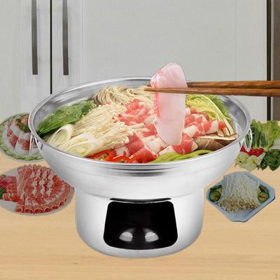 Кемпинговый уличный горшок с двойной ручкой без крышки тайский портативный шабу для кухни