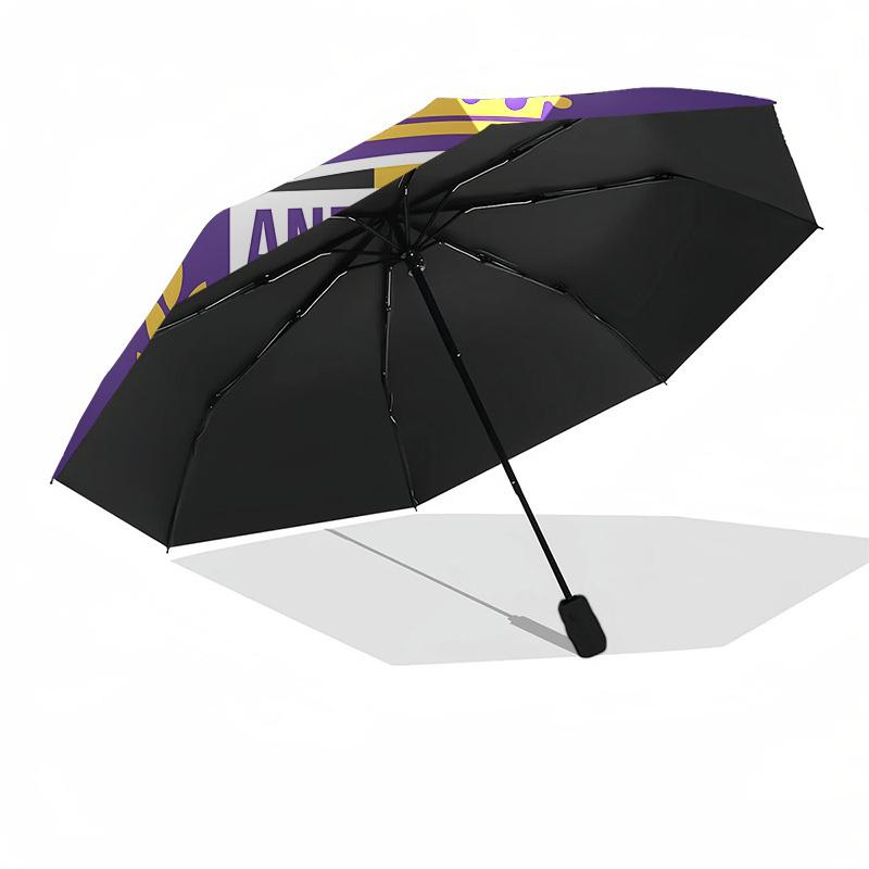 Anderlecht, Badge Automatic Opening and Closing, 8 rib Structure Portable Umbrella, Suitable for Men and Women in All Seasons Perfect Gift