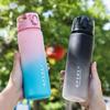 Large Capacity Sports Water Bottle Leak Proof Outdoor Sports Kettle Colorful Plastic Cup  Gym