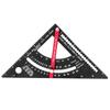 7 Inch Aluminum Alloy Triangle Ruler Adjustable Angle Adjustable Rafter Framing Square  Framing