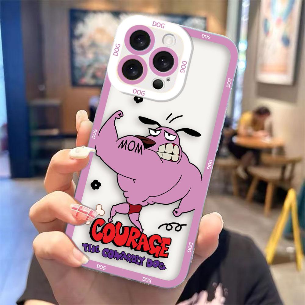 Courage Cowardly Dog Cover Phone Case For Redmi K40 K60 15C 14C 13C 13 12 12C 10 10C 10X 10A 9 9C 9T 9A 8 7 A1 A2 A3 A5 Case