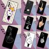 Cartoon Middle Finger For Samsung Galaxy A53 A33 A23 A13 A14 A24 A34 A54 A52 A32 A22 A12 A51 A71 A25 A15 Case