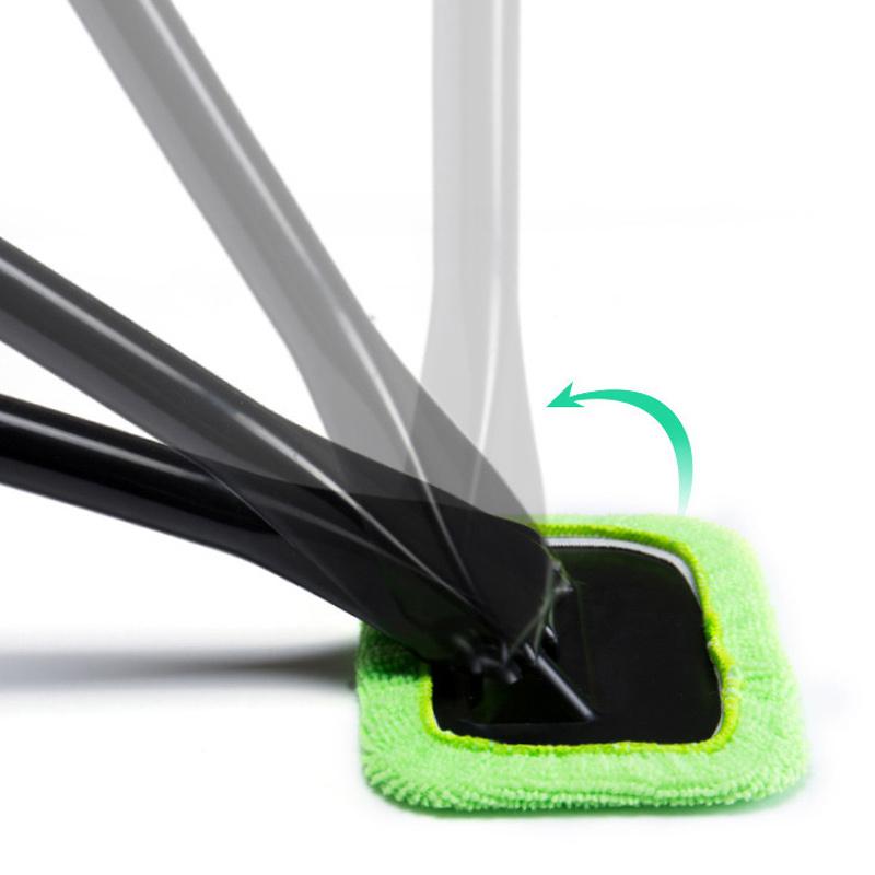 Car Window Cleaner Brush Windshield Cleaning Wash Tool Auto Glass Wiper Dust Removal Defogging With Long Handle Car Wash Tool