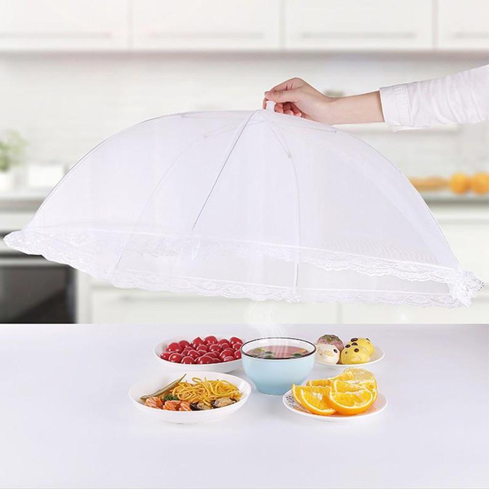 Multifunctional Outdoor Mesh Picnic Food Cover - Ideal for Storing Food While Dining Al Fresco or Indoors.