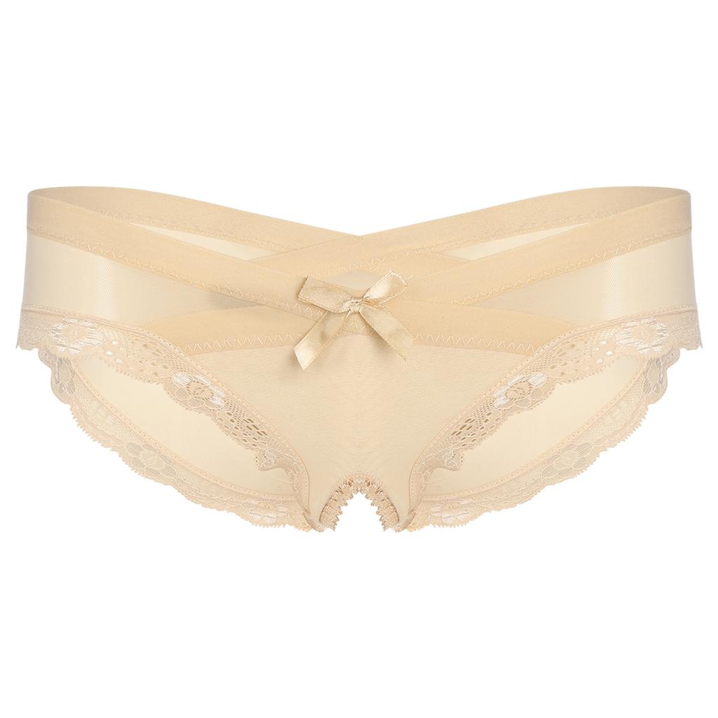 Мужские прозрачные сетчатые трусы с кружевной отделкой, с низкой талией, с вырезами, нижнее белье для переодевания