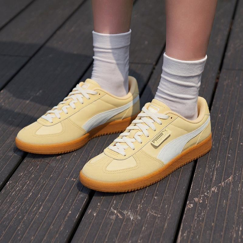 PUMA Palermo CN Nylon Unisex Versatile Thin Sole Low Top German Trainer Shoes Orange 403953-04