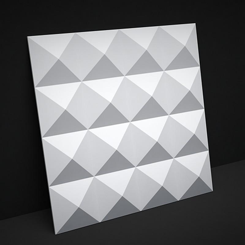 Plastic Mold for the Manufacture of 3d Panel "Aura"(3D Mold for Decorative Wall Panels for Gypsum and Concrete) Wall Decor.