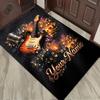 Name Custom Guitar Carpet Rug for Living Room Bedroom Home Sofa Decoration,Kids play Non-slip Floor Mat
