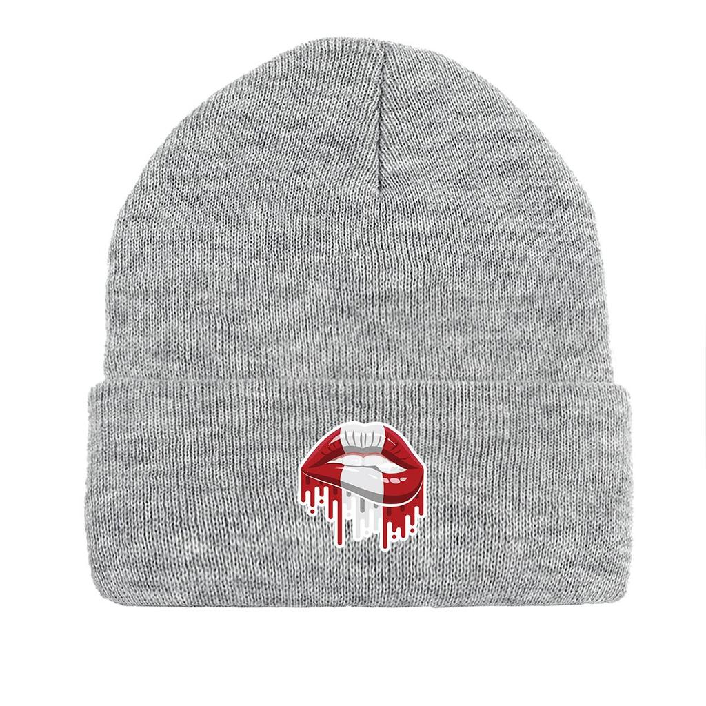 Шапка-бини с флагом Перу, зимняя вязаная шапка, патриотическая шапка-бини, мягкая осенняя унисекс шапка, вязаная шапка