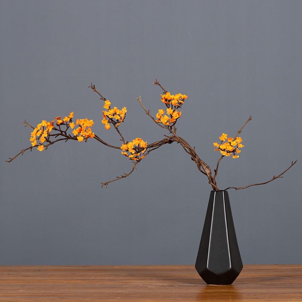 Искусственные ветки вишни 'Real Touch' Реалистичные пластиковые имитации веток сакуры Элегантные ручной работы искусственные цветы