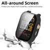 Стекло+Чехол для Realme Watch 5 Закаленное Стекло Защита Экрана от Царапин и Жесткий PC Защитный Бампер Чехол Аксессуары