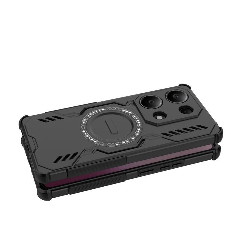 Чехол для Xiaomi Redmi Note 14S Для Redmi Note 14S Противоударный Магнитная адсорбция Беспроводная зарядка Крышка Для чехла Redmi Note 14S