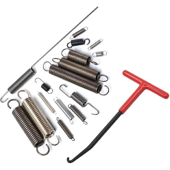 Motorcycle Exhaust Spring Hook, T Shaped Handle Exhaust Pipe Spring Puller taller Hooks Tool with Rubber Coating for Motorcycle Vehicle Springs