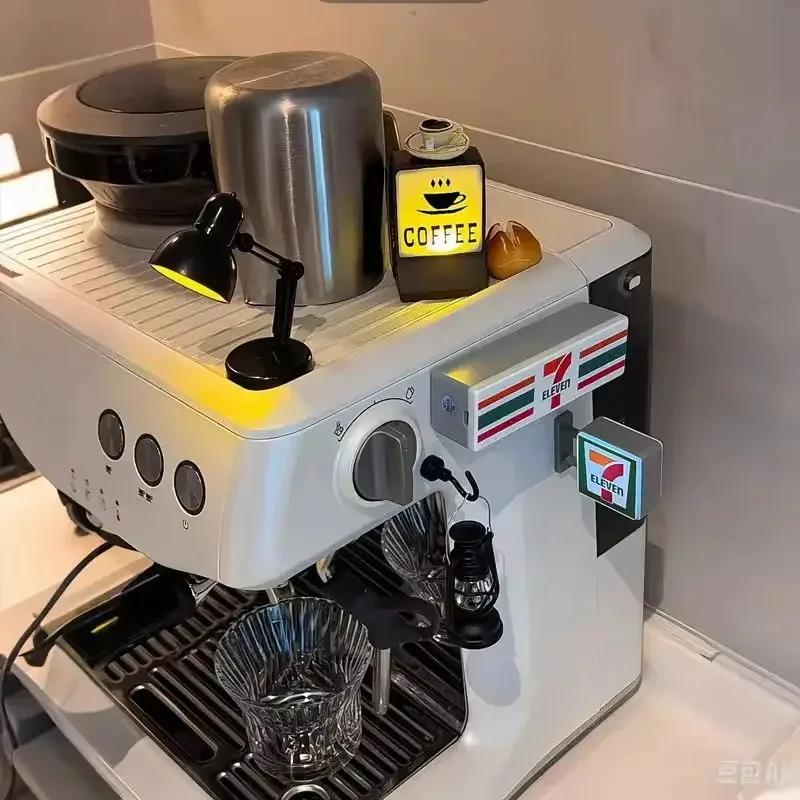 Магнитный 3D стикер на холодильник из минимаркета 711, Lawson, FamilyMart, светящаяся мини лайтбокс доска для объявлений, украшение для дома