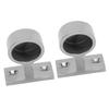 2PCS Stanchion Hand Rail Fitting 316 Stainless Steel Mirror Polishing Rustproof for Boat Yacht Marine