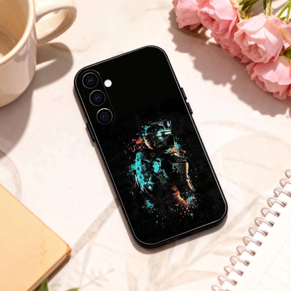 Dead-ES SpaceS Game Чехол для телефона Samsung Galaxy A73, A72, A71, A70, A53, A52, A51, Другие Мягкий черный корпус