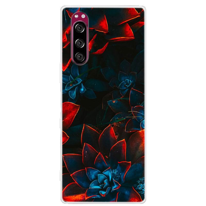 Чехол для Sony Xperia 5 Бампер для Xperia5 Мягкий чехол для телефона из силикона и ТПУ Для Sony experia 5 J9210 J8210 J8270 6.1" Чехлы Мультяшный