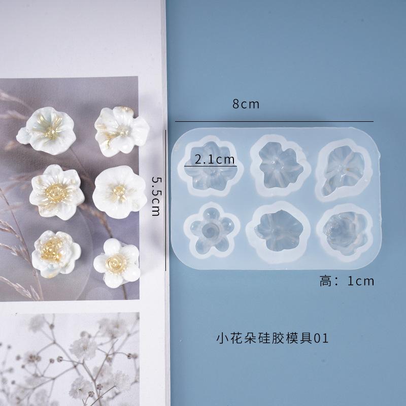 DIY хрустальные ромашки, форма для литья смолы, силиконовая эпоксидная форма ручной работы, инструмент для рукоделия