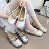 Женская обувь Jane 2025 новинка с юбкой лето Мэри балетки на плоской подошве одинарная обувь женская ночной бриз нежная обувь на мягкой подошве обувь Doudou